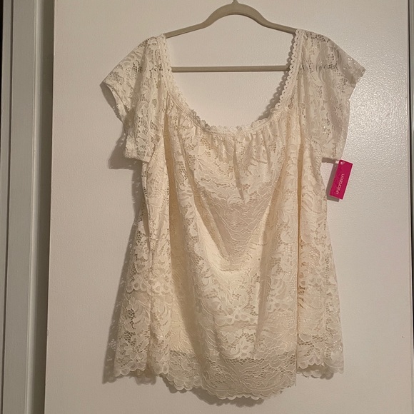 Xhilaration Tops - Xhilaration Women’s All Lace Top.